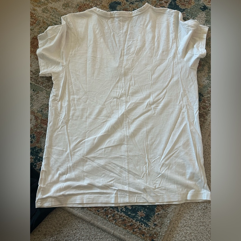 rag & bone Crisp White Short Sleeve Tee